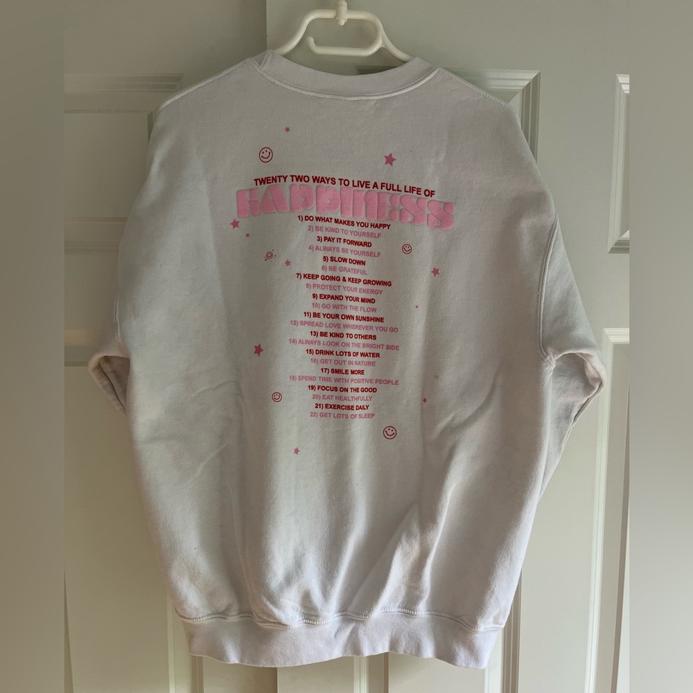 White crewneck